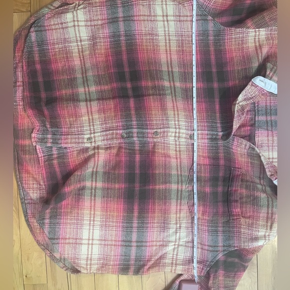 American Eagle Outfitters Women’s Oversized Flannel Shirt XL - Picture 12 of 13